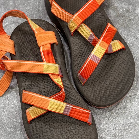 Chaco Z Cloud Top Line Tiger - Women's Sandals - Size 8 - Picture 2 of 9